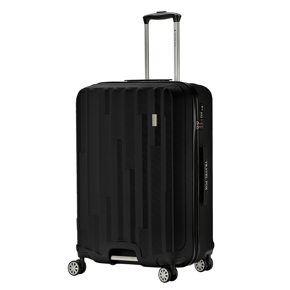 25吋尊爵經典拉鍊旅行行李箱-經典黑