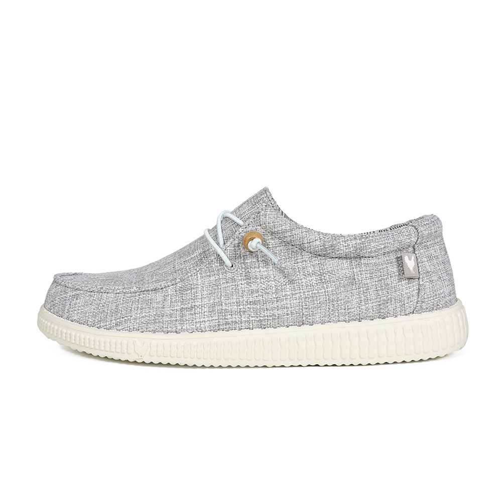 WP150 WALLABI LINEN 超輕量懶人鞋-冰川灰