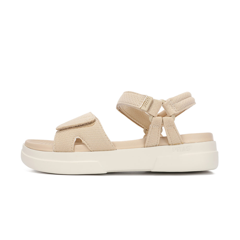 PIC MAPLE 輕量休閒魔鬼氈涼鞋-日映褐