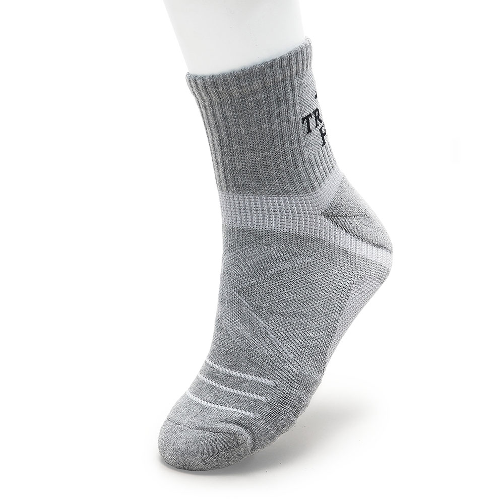輪胎紗足弓襪-灰(男)3雙